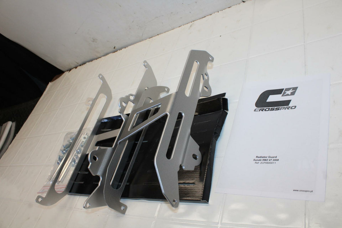 08-09 SUZUKI RMZ450 CROSSPRO RADIATOR GUARD SHIELD