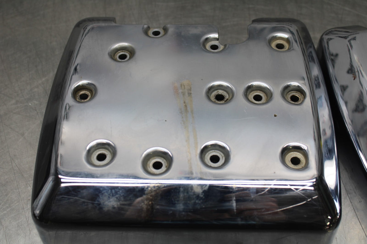 03-08 KAWASAKI VULCAN 1600 ENGINE TOP END CYLINDER HEAD COVER SET BB196