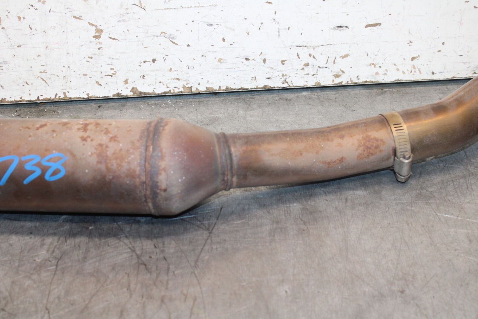 19-22 KAWASAKI Z400 EXHAUST HEADER PIPES MANIFOLD BB738