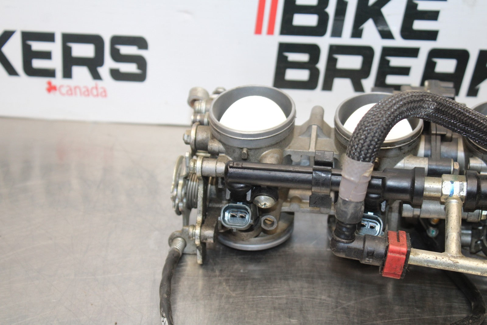 07-08 KAWASAKI NINJA ZX6R MAIN FUEL INJECTORS / THROTTLE BODIES BB203