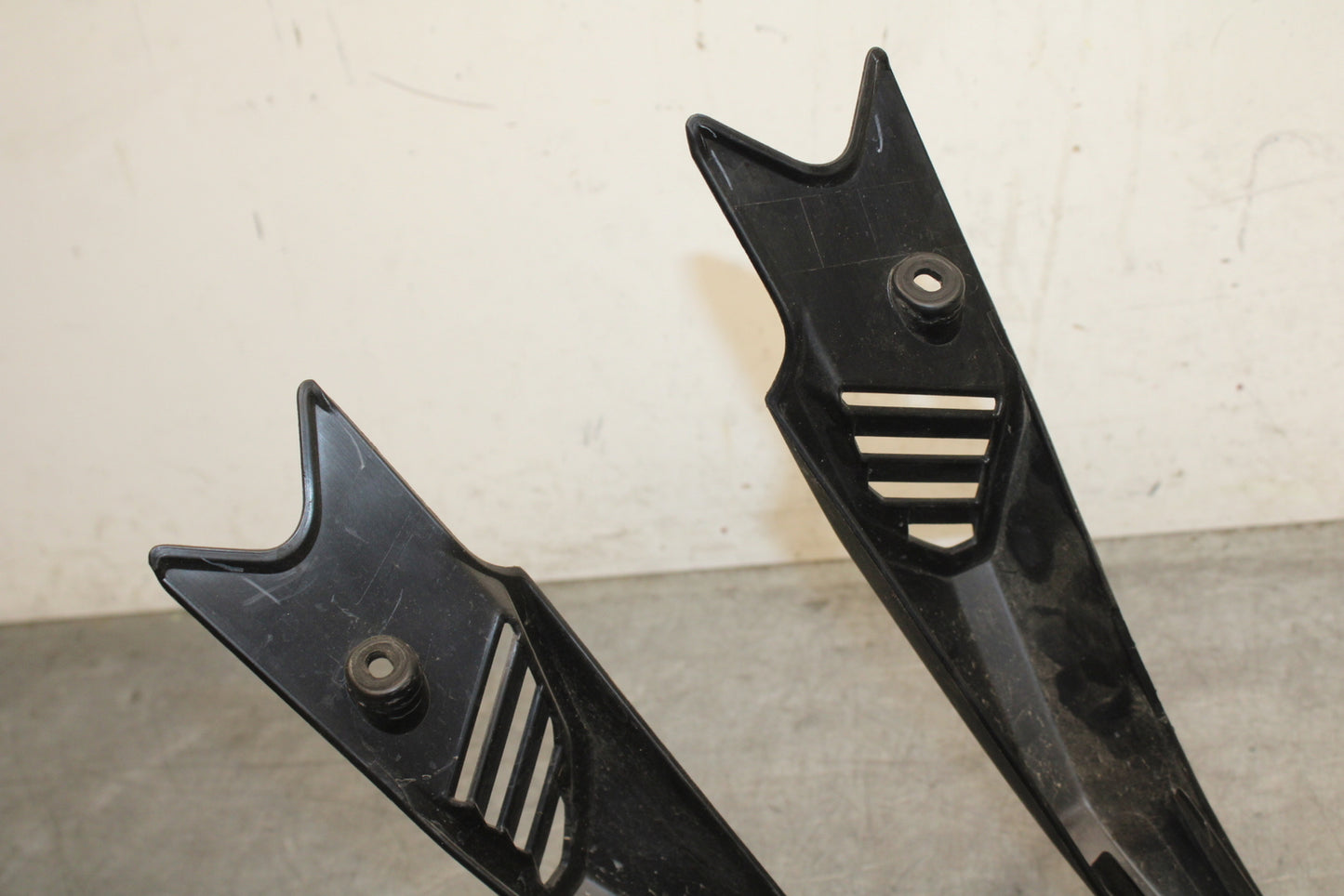 12-17 KAWASAKI NINJA 650 RIGHT LEFT GAS FUEL TANK PANELS COVERS TRIM COWLS BB129