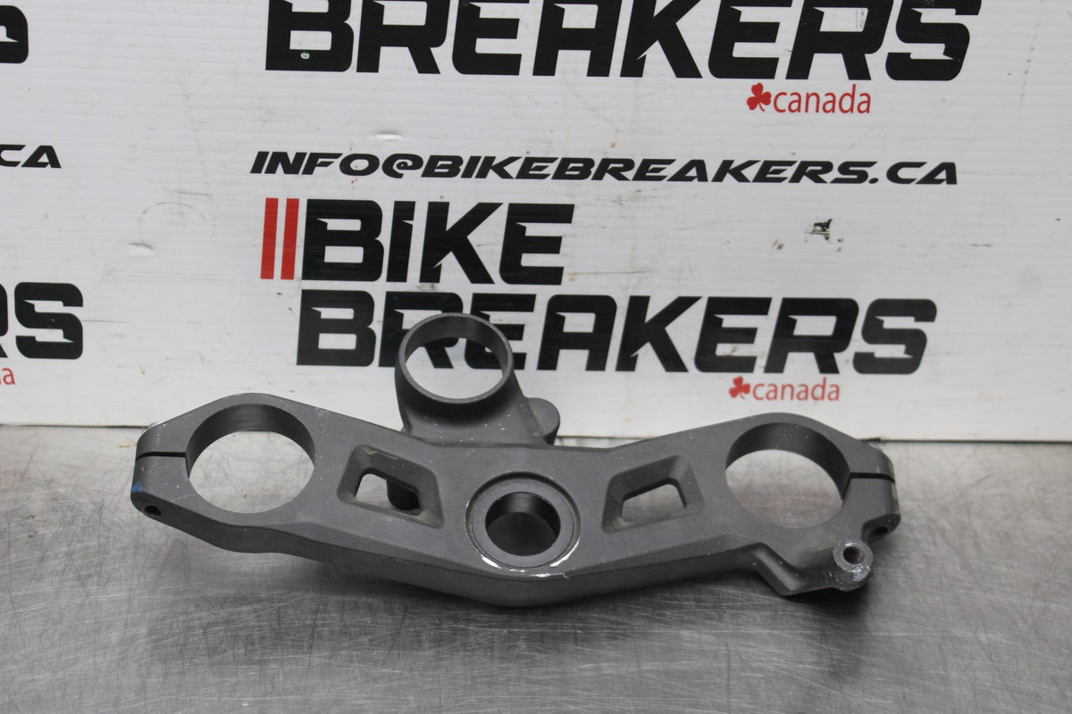 11-15 KAWASAKI NINJA ZX10R FORKS UPPER TRIPLE TREE CLAMP BB840