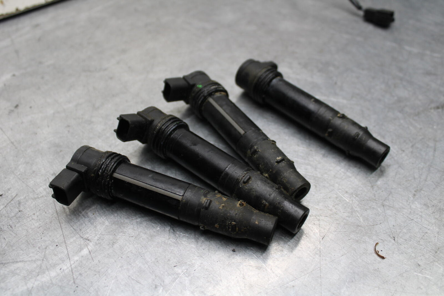 09-12 KAWASAKI NINJA ZX6R IGNITION COILS COIL SPARK PLUG CAPS BB656