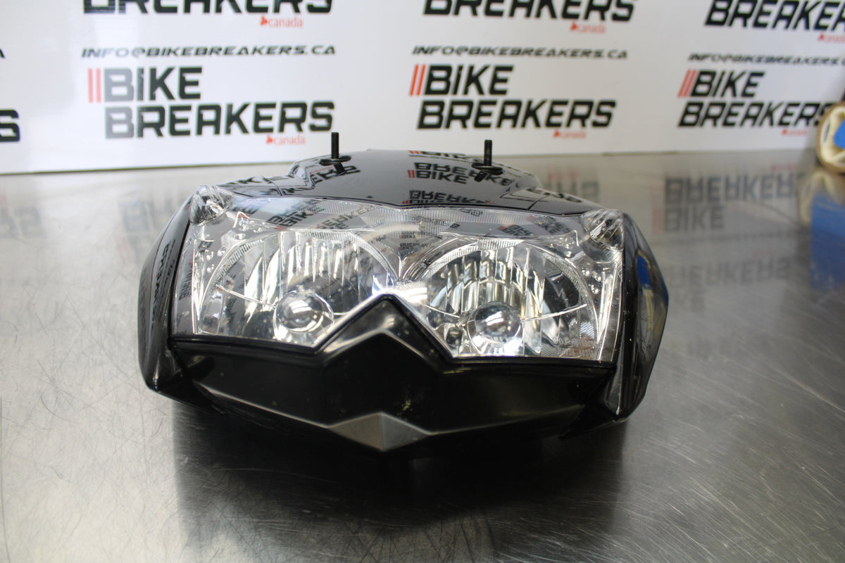 07 KAWASAKI Z1000 FRONT HEADLIGHT HEAD LIGHT LAMP BB148
