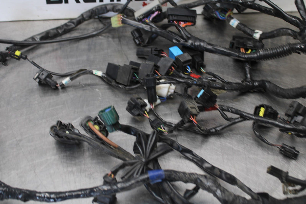 12 TRIUMPH STREET TRIPLE R MAIN ENGINE WIRING HARNESS MOTOR WIRE LOOM BB914