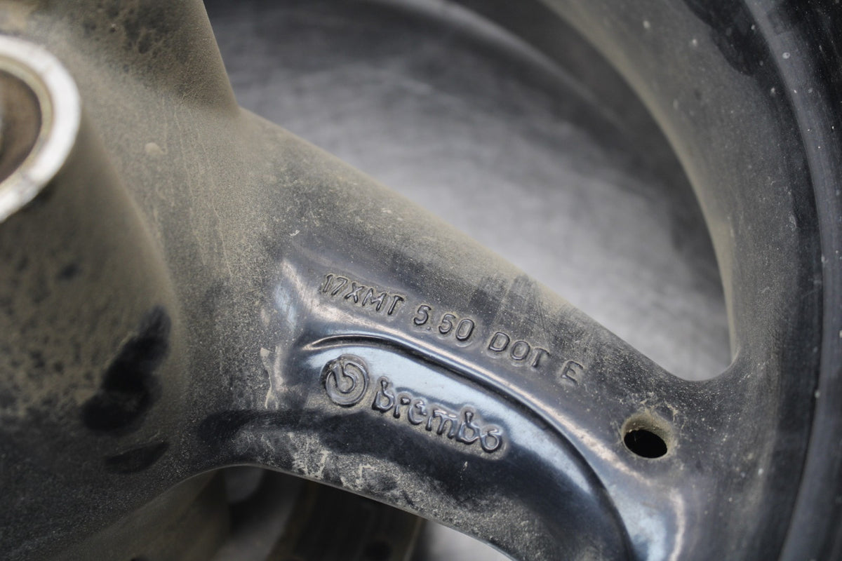 04-07 DUCATI ST3 REAR ROTOR RIM WHEEL BREMBO BB347
