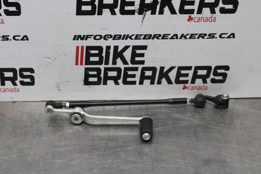 08-16 YAMAHA YZF R6 SHIFTER LINKAGE SHIFT LINK PEDAL BB856