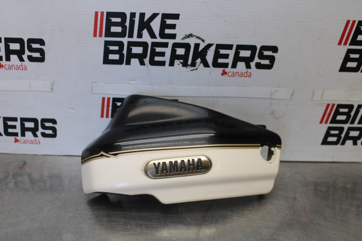 08 YAMAHA V STAR 1100 XVS1100AW CLASSIC LEFT SIDE COVER PANEL COWL FAIRING BB916