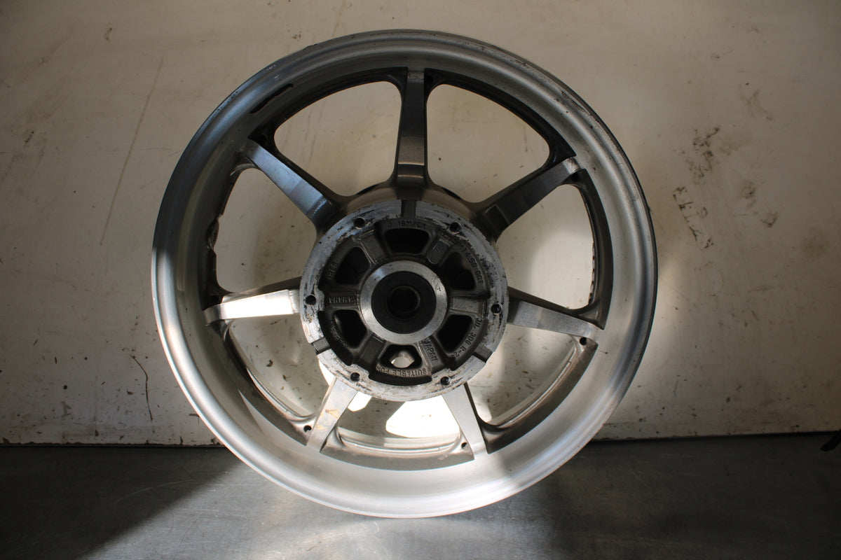 07-08 YAMAHA V STAR 1300 REAR WHEEL BACK RIM BB134
