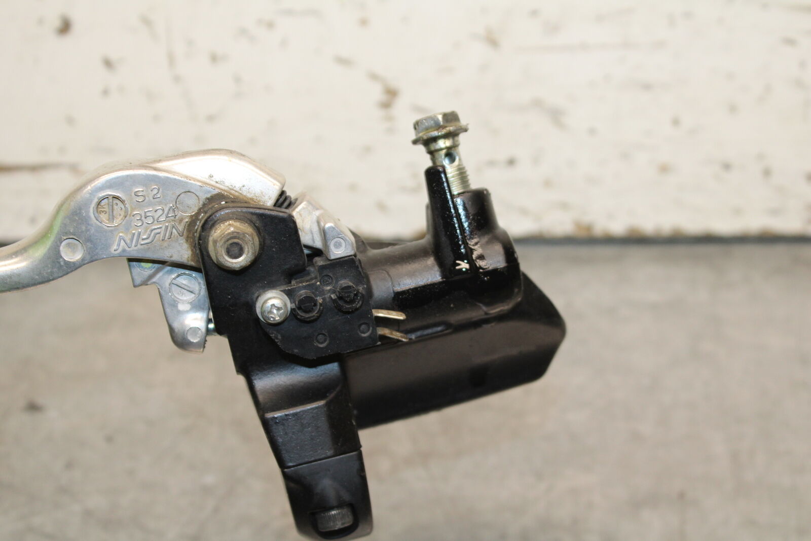 14-15 KAWASAKI NINJA 650 EX650F ABS FRONT BRAKE MASTER CYLINDER w/ LEVER BB741