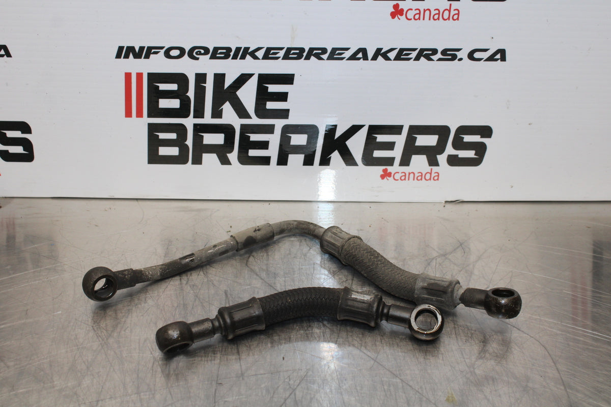 03 SUZUKI SV650S ENGINE MOTOR OIL COOLER HOSES BB167