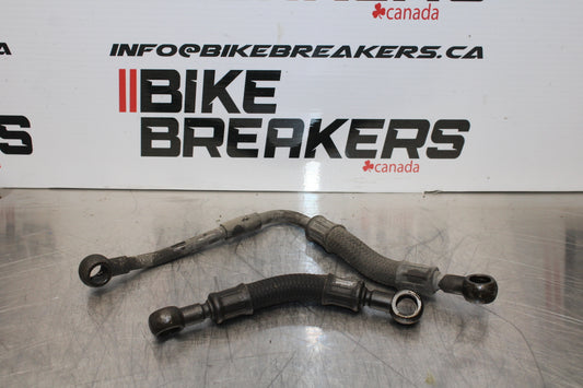 03 SUZUKI SV650S ENGINE MOTOR OIL COOLER HOSES BB167