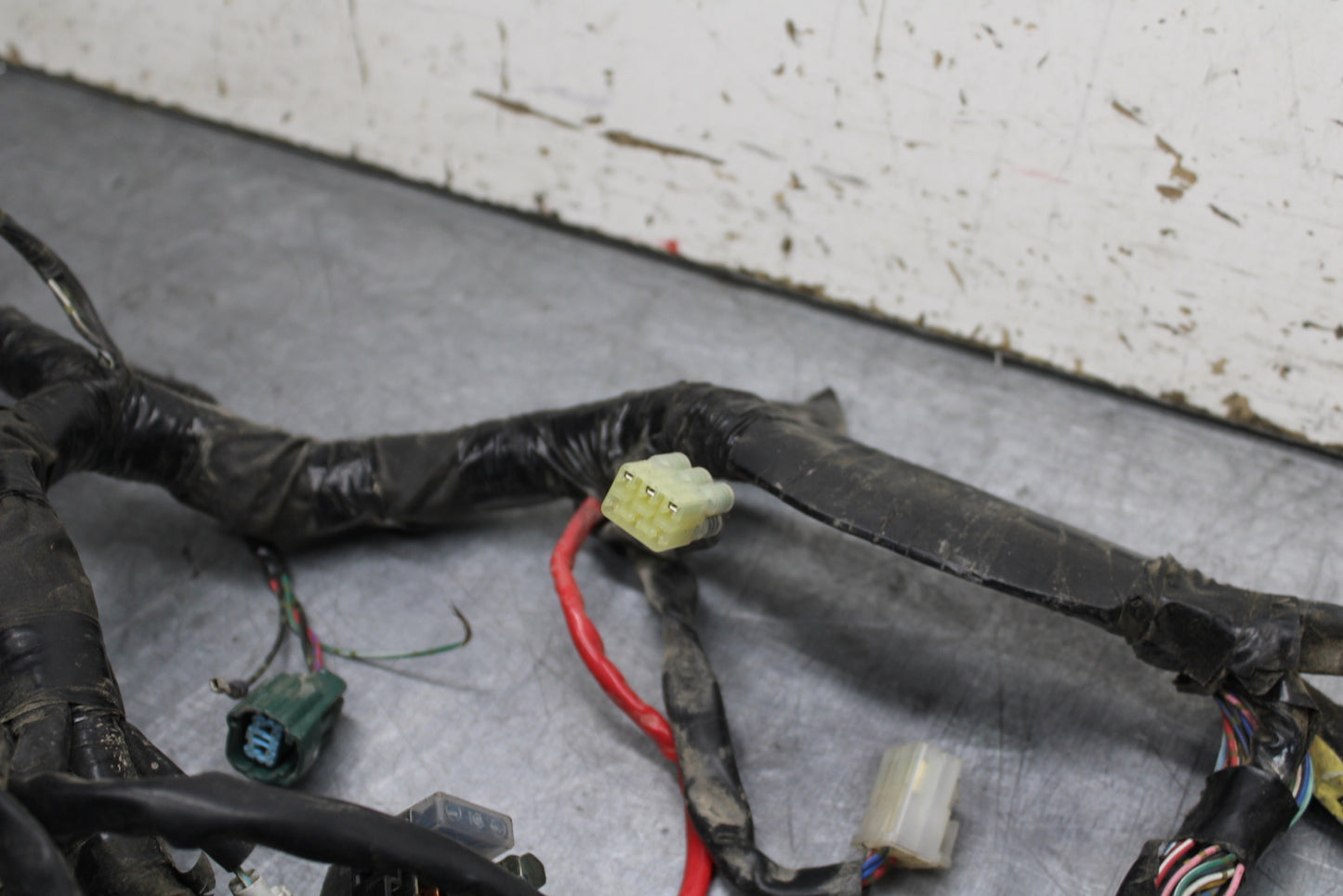 07-08 YAMAHA YZF R1 MAIN ENGINE WIRING HARNESS MOTOR WIRE LOOM BB724