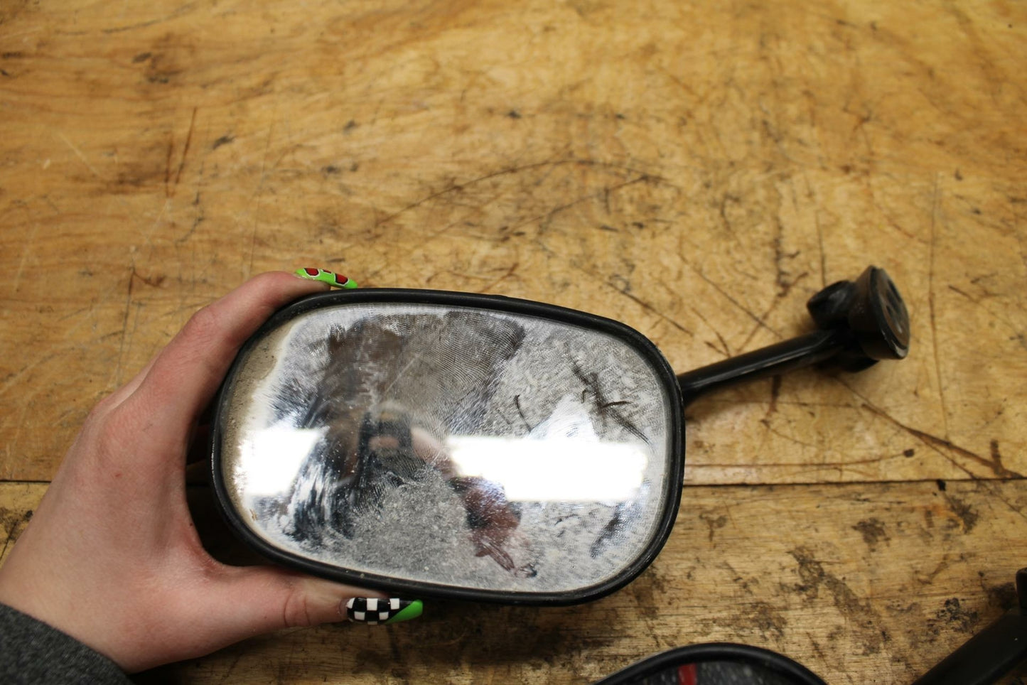01-03 SUZUKI GSXR600 REAR VIEW MIRROR SET PAIR MIRRORS BB336