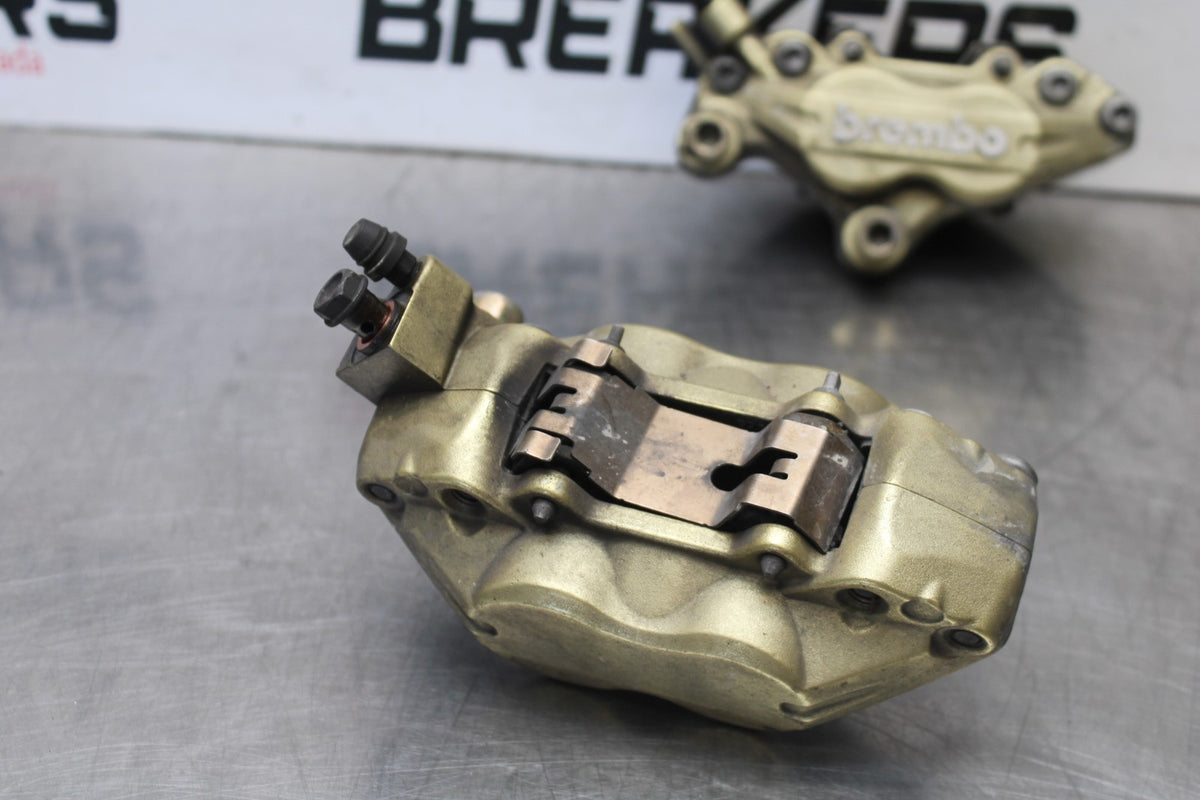 05 DUCATI SUPERSPORT 800 RIGHT LEFT FRONT BRAKE CALIPER SET PAIR CALIPERS BB913