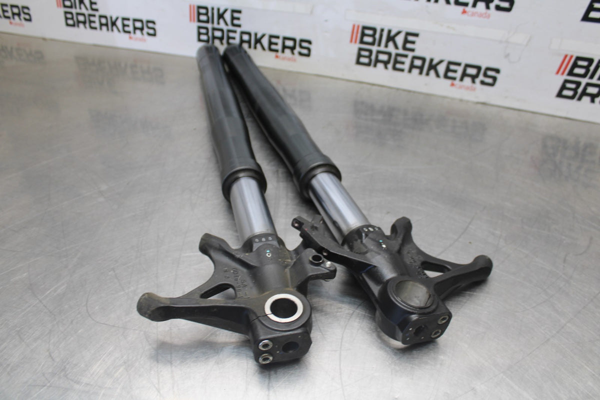 16 DUCATI 959 PANIGALE FRONT FORKS SHOCK SUSPENSION SET PAIR BB912