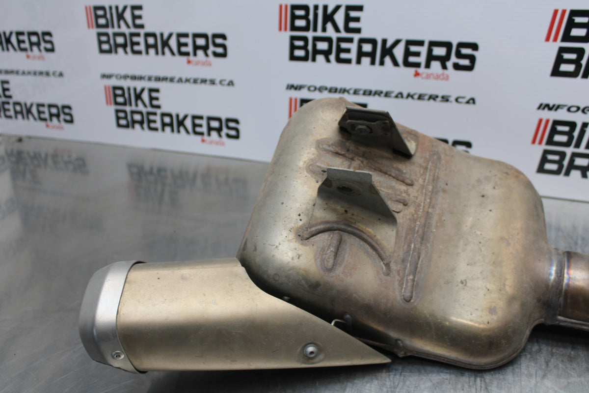 14-17 YAMAHA FZ07 FULL EXHAUST SYSTEM HEADERS PIPE MUFFLER BB162