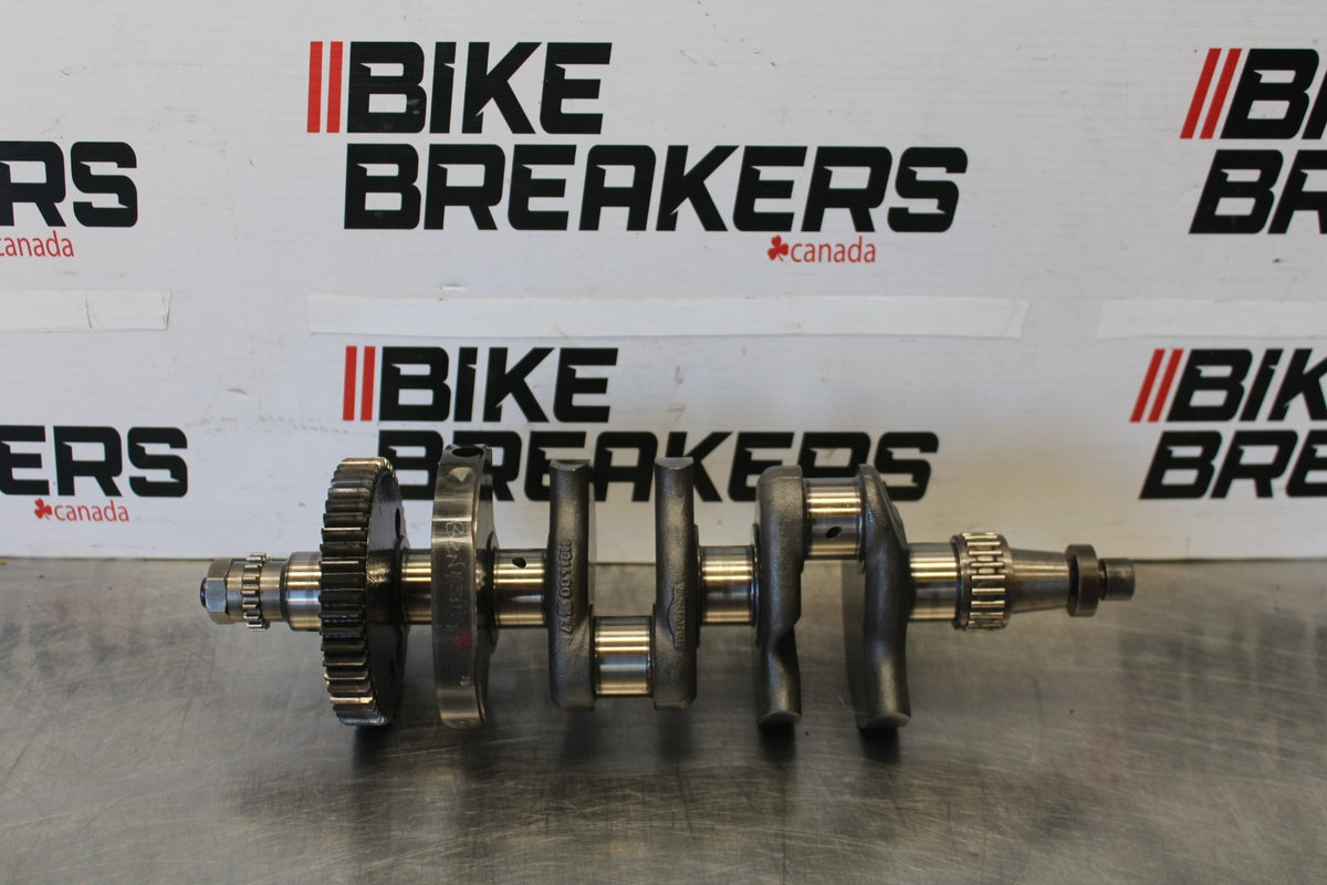 15 TRIUMPH TIGER 800 ENGINE MOTOR CRANKSHAFT CRANK SHAFT  BB873
