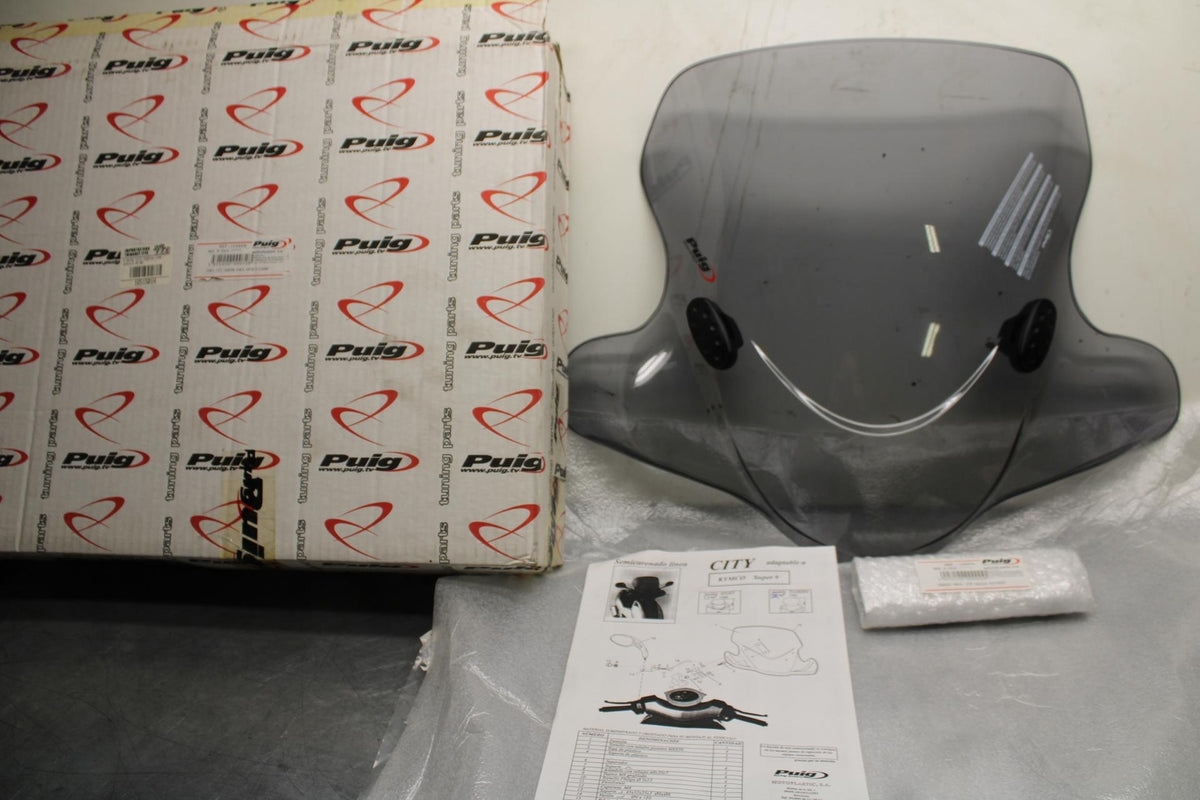 2009 KYMCO Super 9 50 PUIG NOS WINDSHIELD WIND SCREEN SHIELD