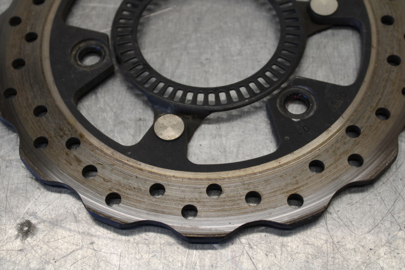 19-22 KAWASAKI Z400 REAR ROTOR BACK BRAKE DISC BB708
