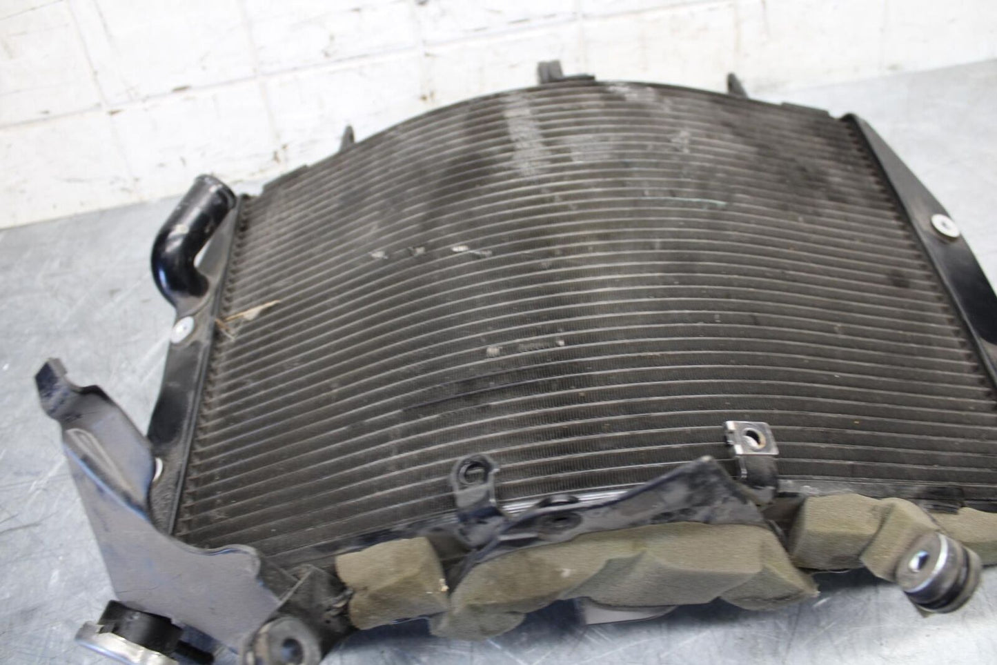 2008 Yamaha YZF R6 ENGINE RADIATOR MOTOR COOLER COOLING RADIATER BB521