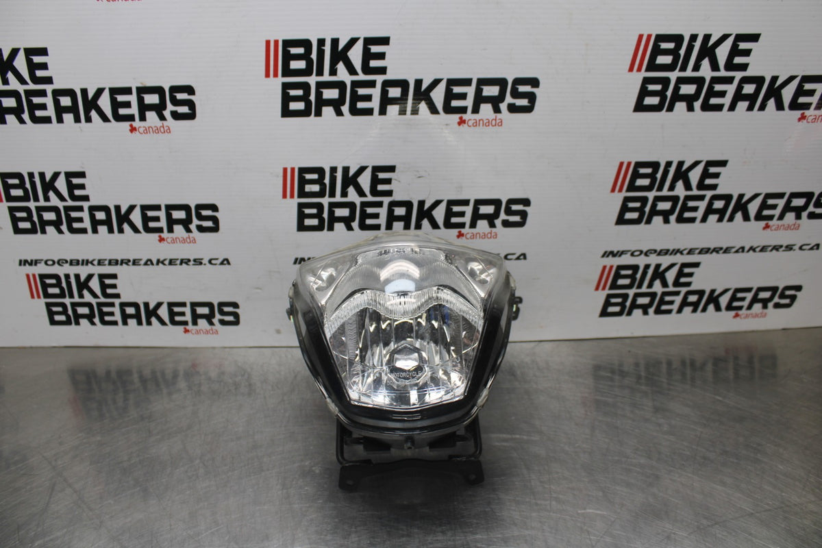 15 SUZUKI GW250F FRONT HEADLIGHT HEAD LIGHT LAMP BB789