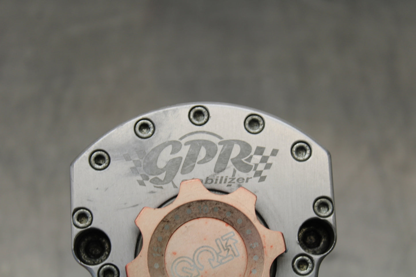 04-05 KAWASAKI NINJA ZX10R AFTERMARKET GPR STEERING DAMPER STABILIZER BB163