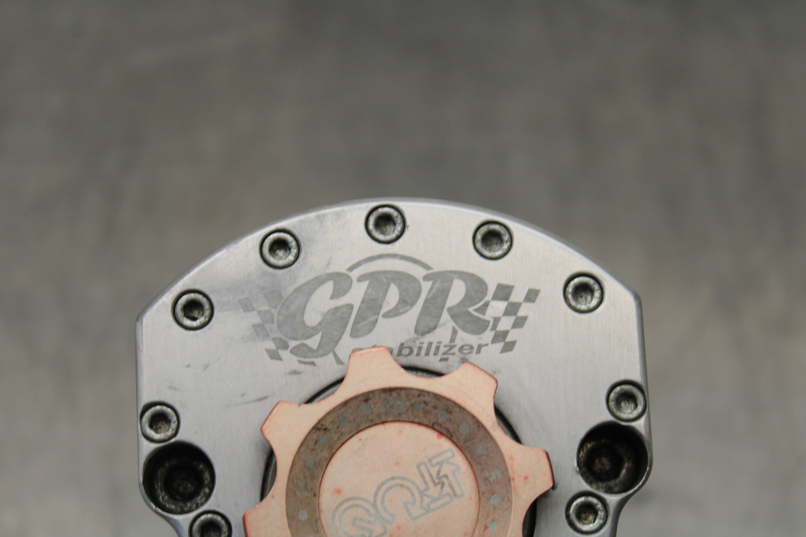 04-05 KAWASAKI NINJA ZX10R AFTERMARKET GPR STEERING DAMPER STABILIZER BB163