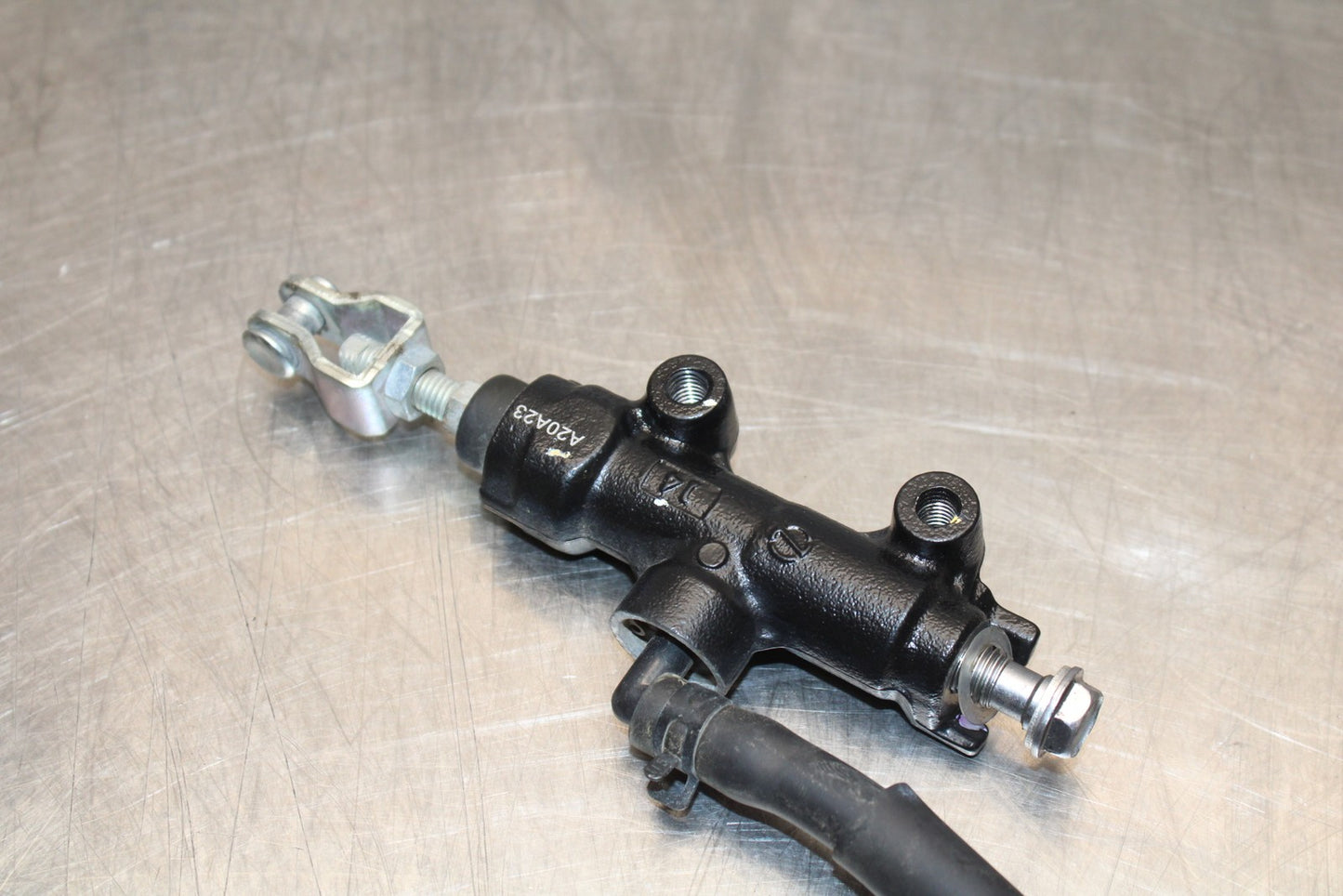 18-23 KAWASAKI NINJA 400 EX400 ABS REAR BRAKE MASTER CYLINDER W RESERVOIR BB177