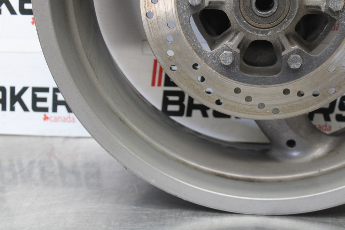 05 DUCATI SUPERSPORT 800 REAR WHEEL BACK RIM & ROTOR BB913