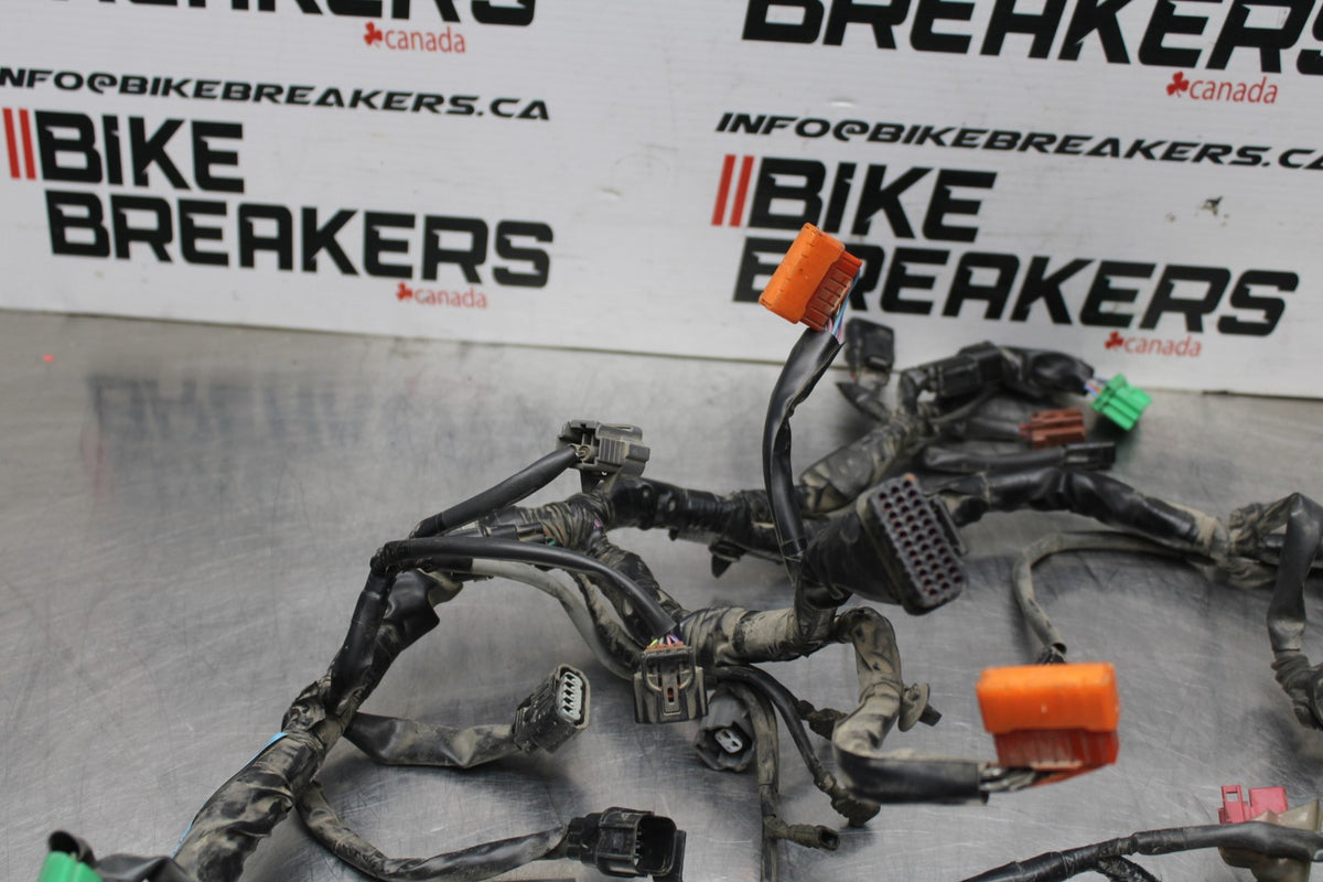 13-15 HONDA CBR500R MAIN ENGINE WIRING HARNESS MOTOR WIRE LOOM BB834