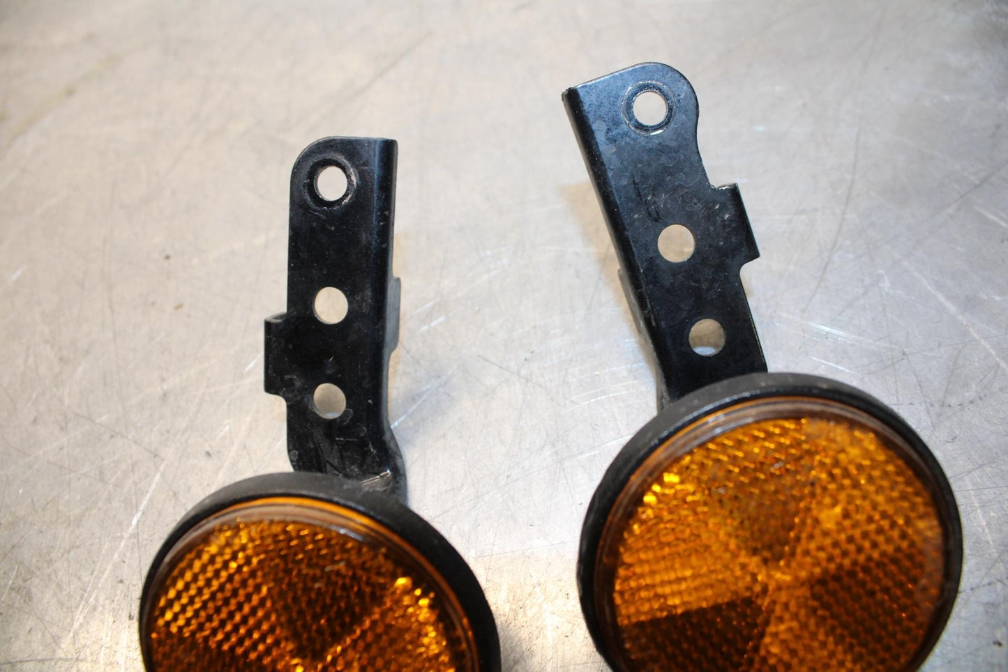 08-09 KAWASAKI NINJA ZX14R FRONT REFLECTORS REFLECTOR SET PAIR BB73