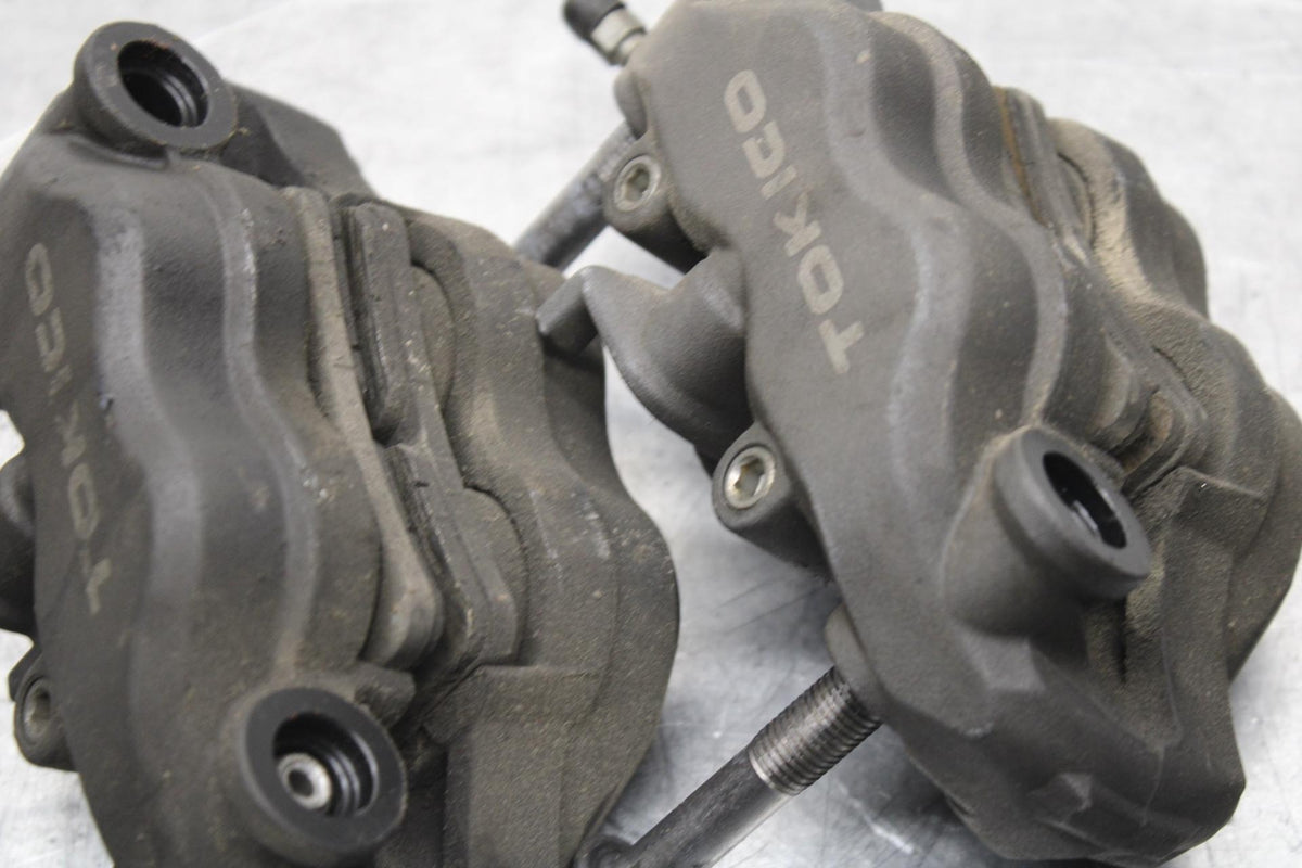 2007 Honda CBR600RR RIGHT LEFT FRONT BRAKE CALIPER SET PAIR CALIPERS BB596