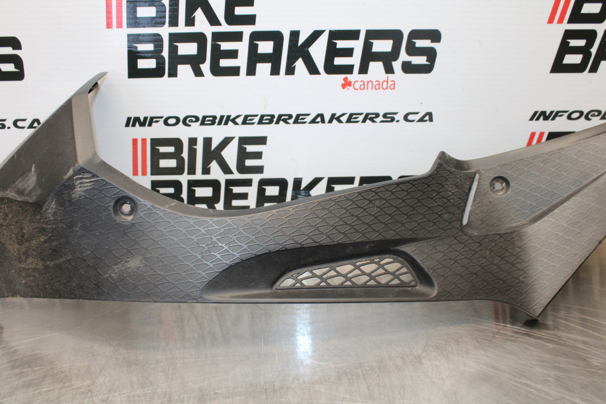 10-11 BMW S1000RR LEFT GAS TANK FUEL CELL PANEL COVER TRIM COWL  BB168