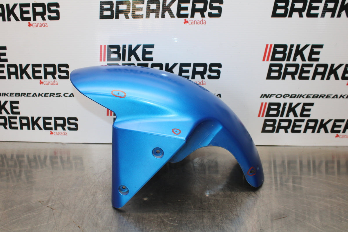 03-06 KAWASAKI Z1000 FRONT WHEEL FENDER COWL FAIRING BB164