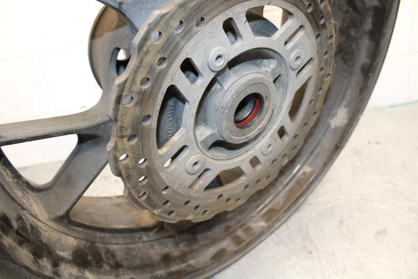 06-07 KAWASAKI NINJA ZX14R REAR WHEEL BACK RIM  BB433