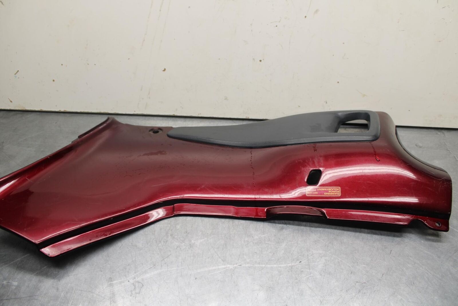 2001 Honda ST1100 RIGHT FRONT SIDE SEAT SADDLE PANEL TRIM COWL FAIRING BB89