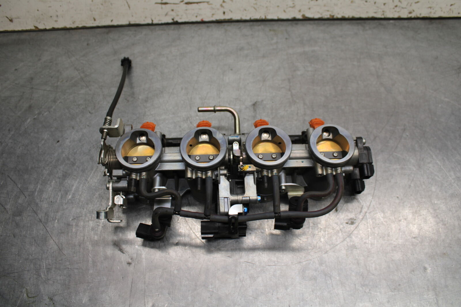 13-17 KAWASAKI NINJA ZX6R ZX636E MAIN FUEL INJECTORS / THROTTLE BODIES BB735