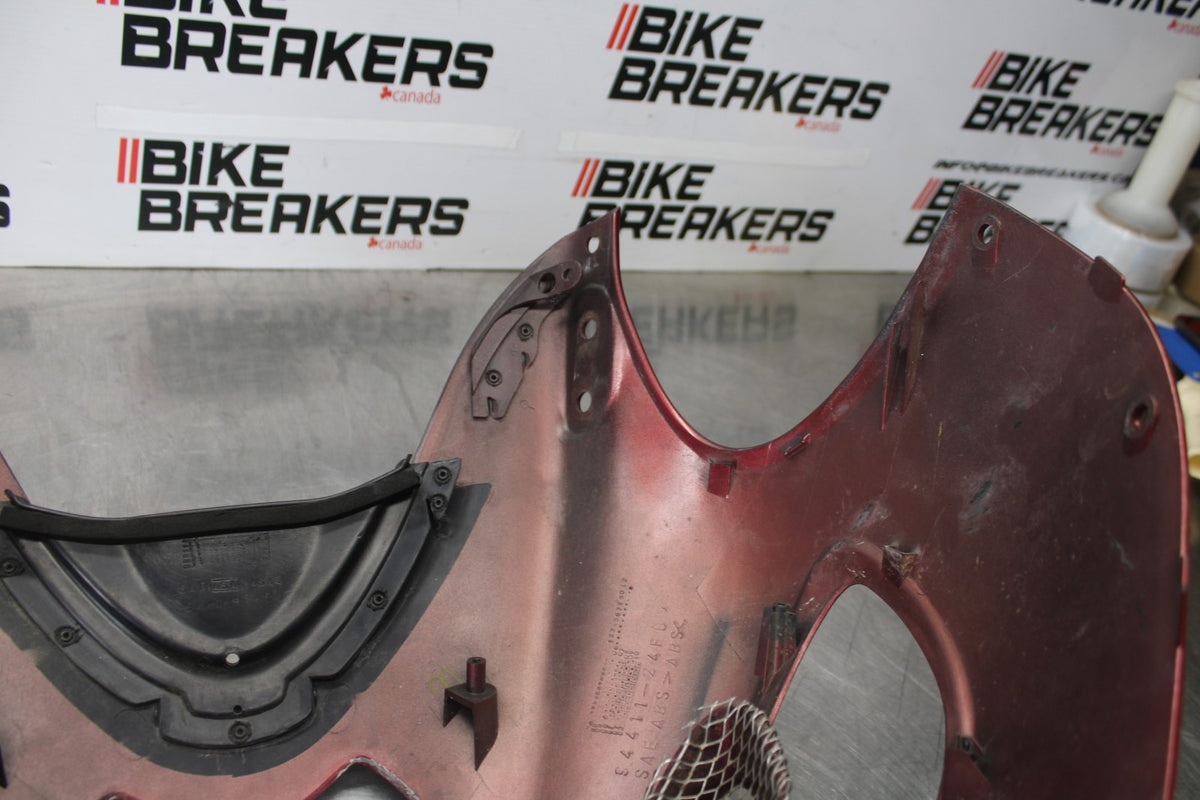 99-07 SUZUKI HAYABUSA GSX1300R OEM FRONT UPPER NOSE FAIRING COWL SHROUD BB002