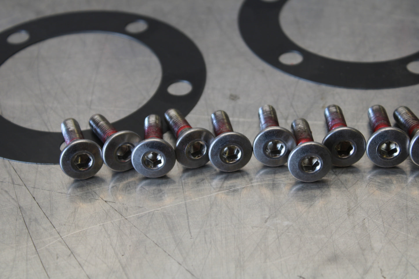 23-24 KAWASAKI NINJA ZX14R FRONT BRAKE ROTOR BOLTS DISC HARDWARE SCREW SET BB757