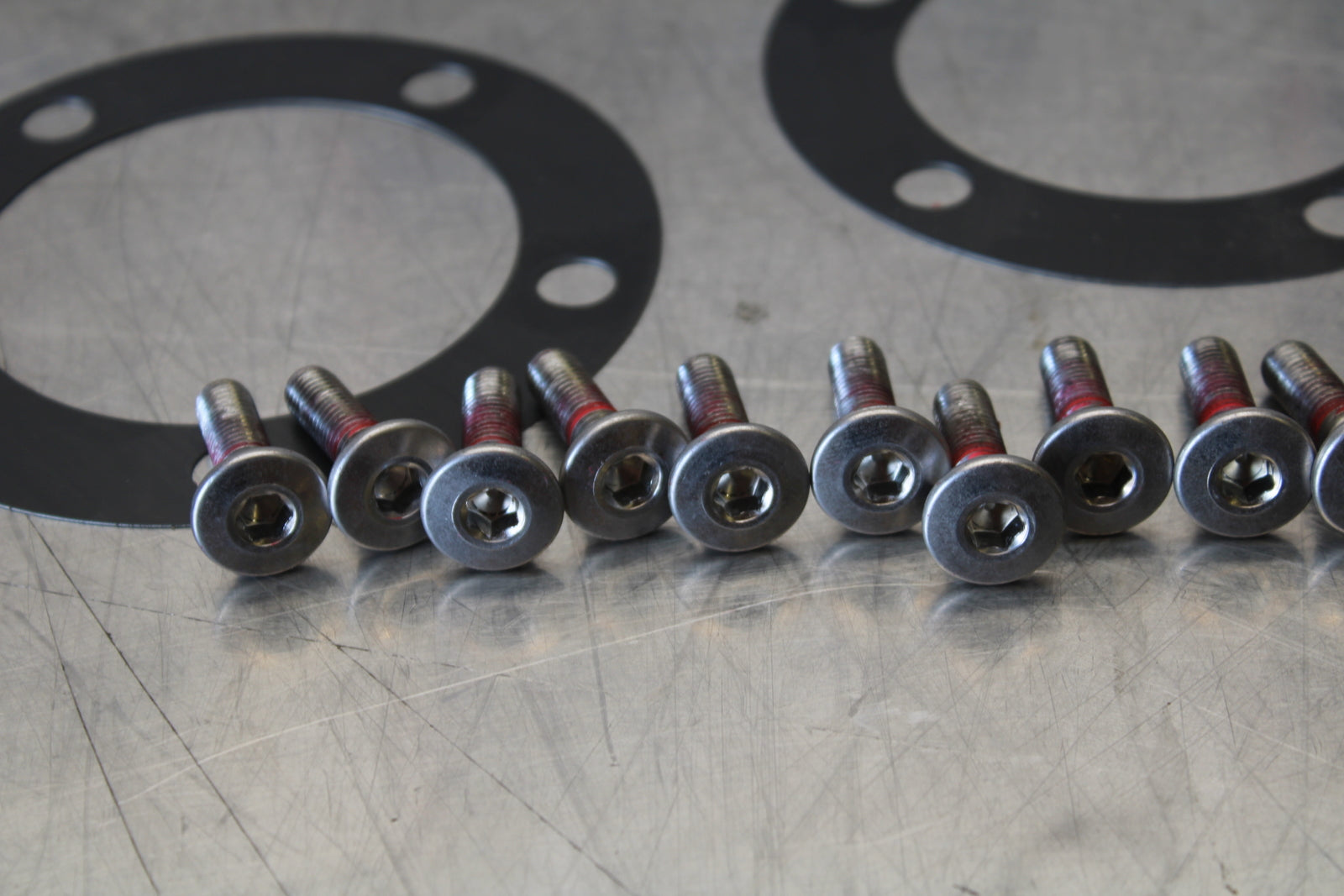 23-24 KAWASAKI NINJA ZX14R FRONT BRAKE ROTOR BOLTS DISC HARDWARE SCREW SET BB757