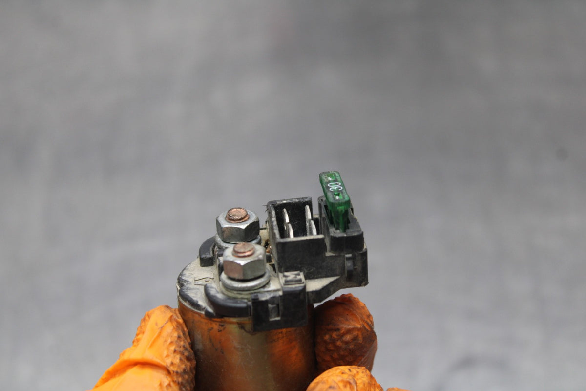 96 KAWASAKI NINJA 500 EX500A ENGINE STARTER RELAY STARTING MOTOR SWITCH BB768
