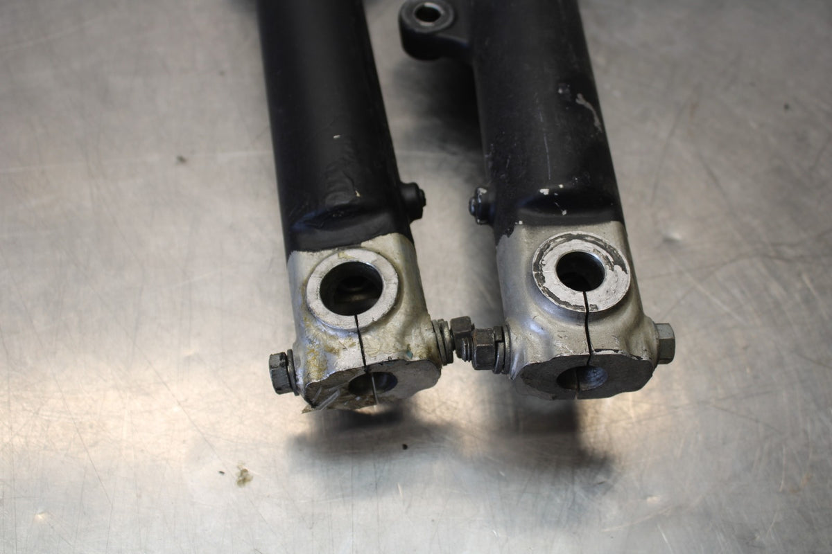 81 YAMAHA MAXIM 550 XJ550 FRONT FORKS SHOCK SUSPENSION SET PAIR BB866