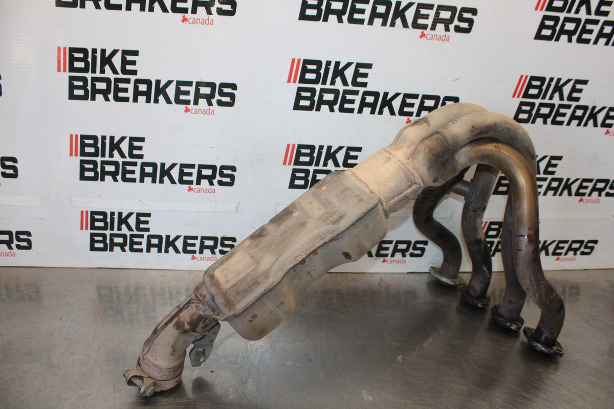 07-08 KAWASAKI NINJA ZX6R EXHAUST HEADER PIPES MANIFOLD BB937