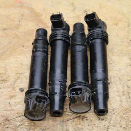 19-20 KAWASAKI NINJA ZX6R IGNITION COILS COIL SPARK PLUG CAPS BB338