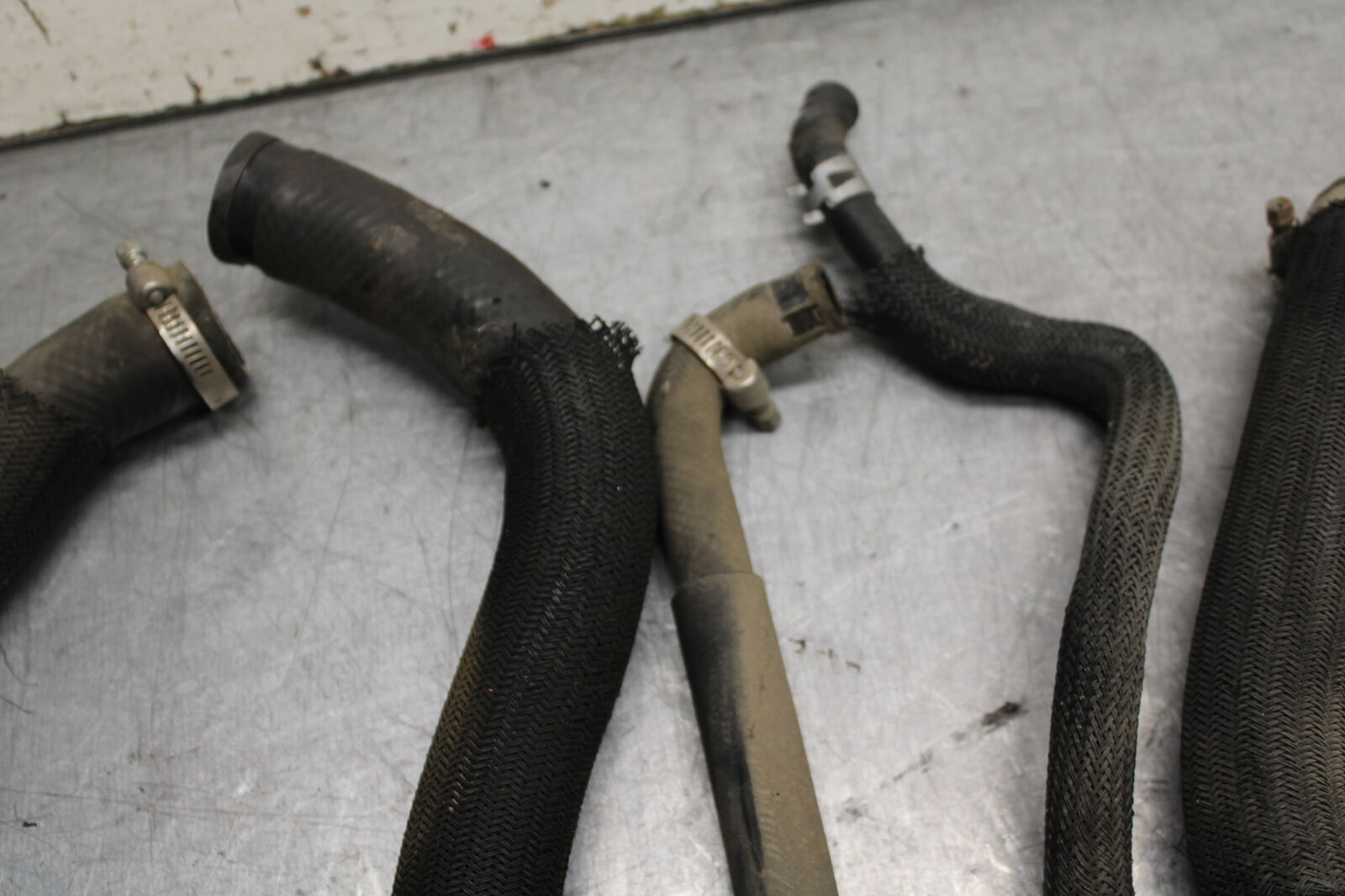 08-09 SUZUKI GSXR600 RADIATOR HOSES ENGINE COOLANT WATER PIPES HOSE SET  BB728