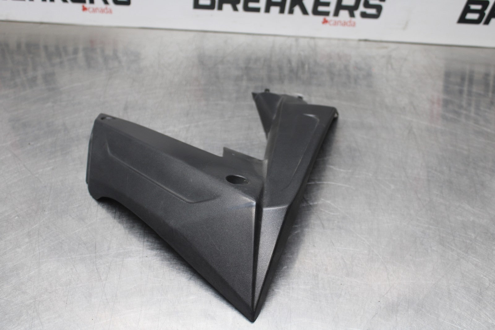 08 KAWASAKI NINJA ZX10R RIGHT MID UPPER SIDE FAIRING COWL PLASTIC BB201