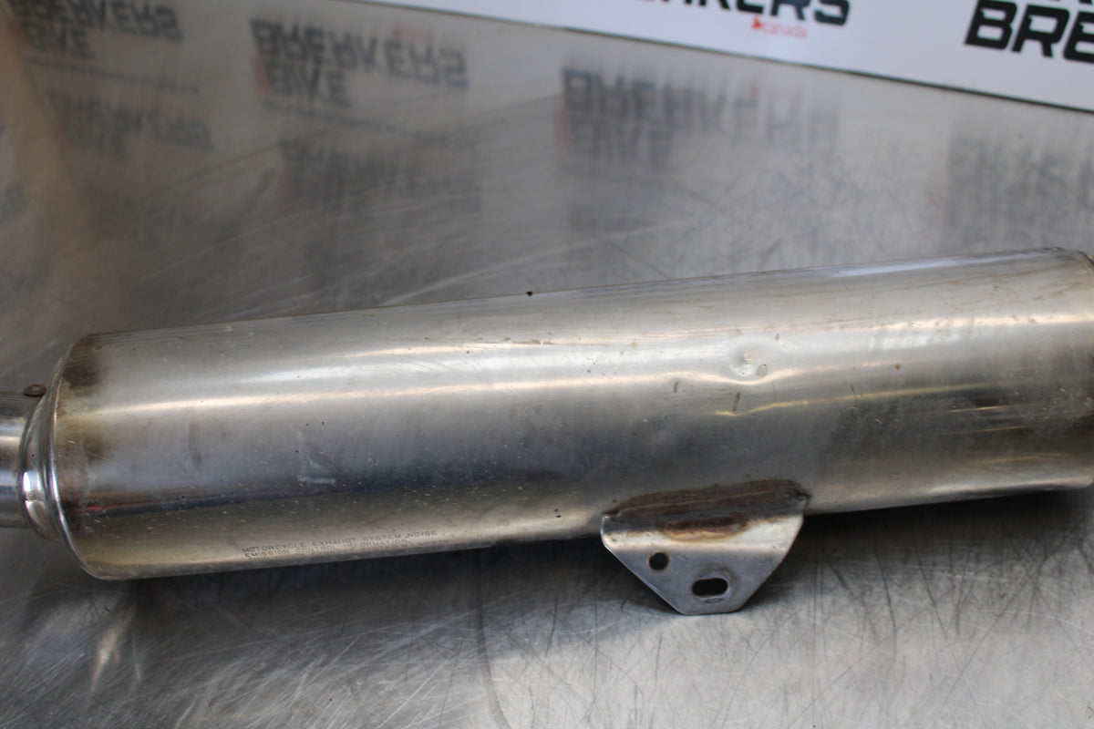 98-05 HONDA SUPER HAWK 1000 VTR1000F RIGHT EXHAUST MUFFLER SLIP ON CAN  BB152