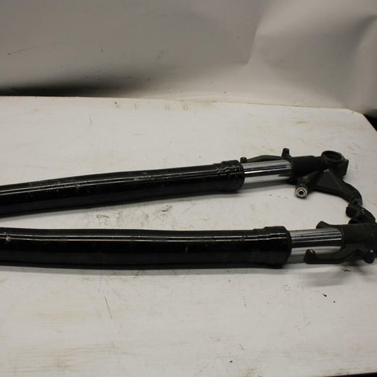 13-18 KAWASAKI NINJA ZX6R FRONT FORKS SHOCK SUSPENSION SET PAIR FOR PARTS  BB353