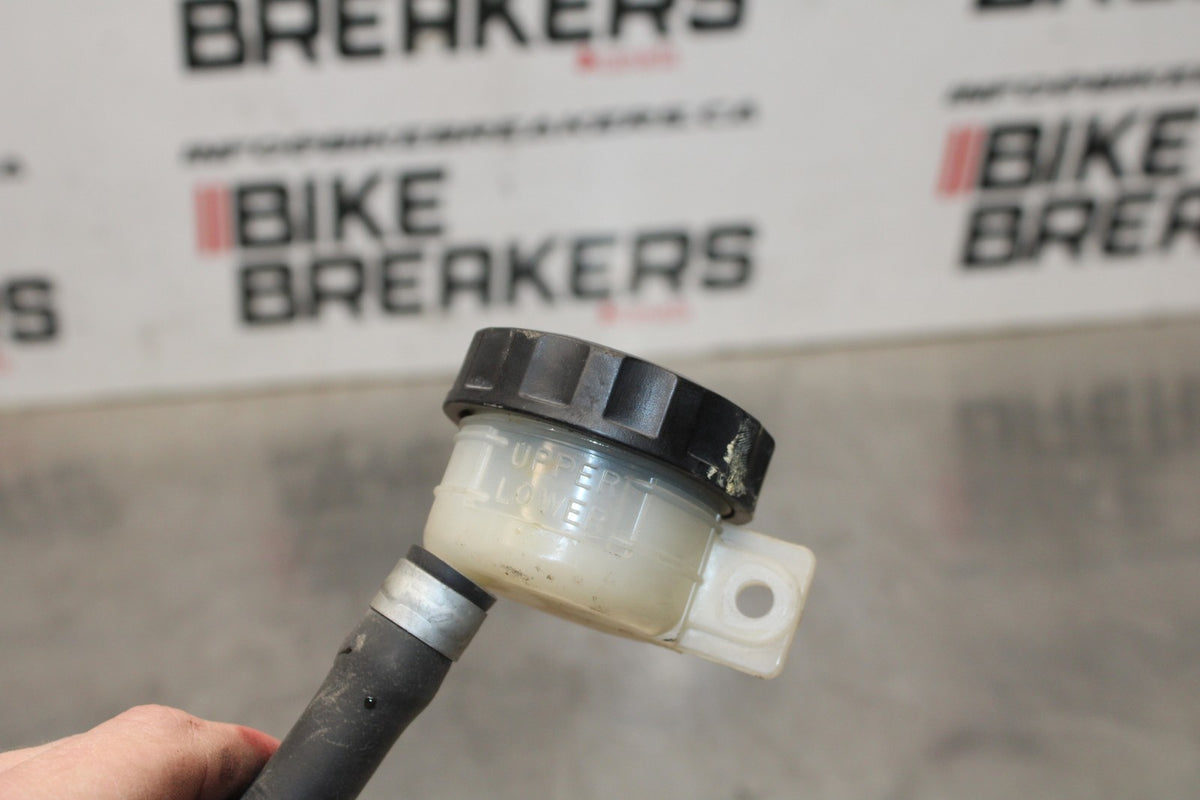 98 KAWASAKI NINJA ZX6 REAR BACK BRAKE MASTER CYLINDER W RESERVOIR BB870
